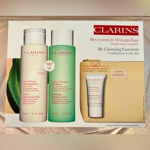 Clarins Cleansing Essentials Set - combination to oily skin. 🤩